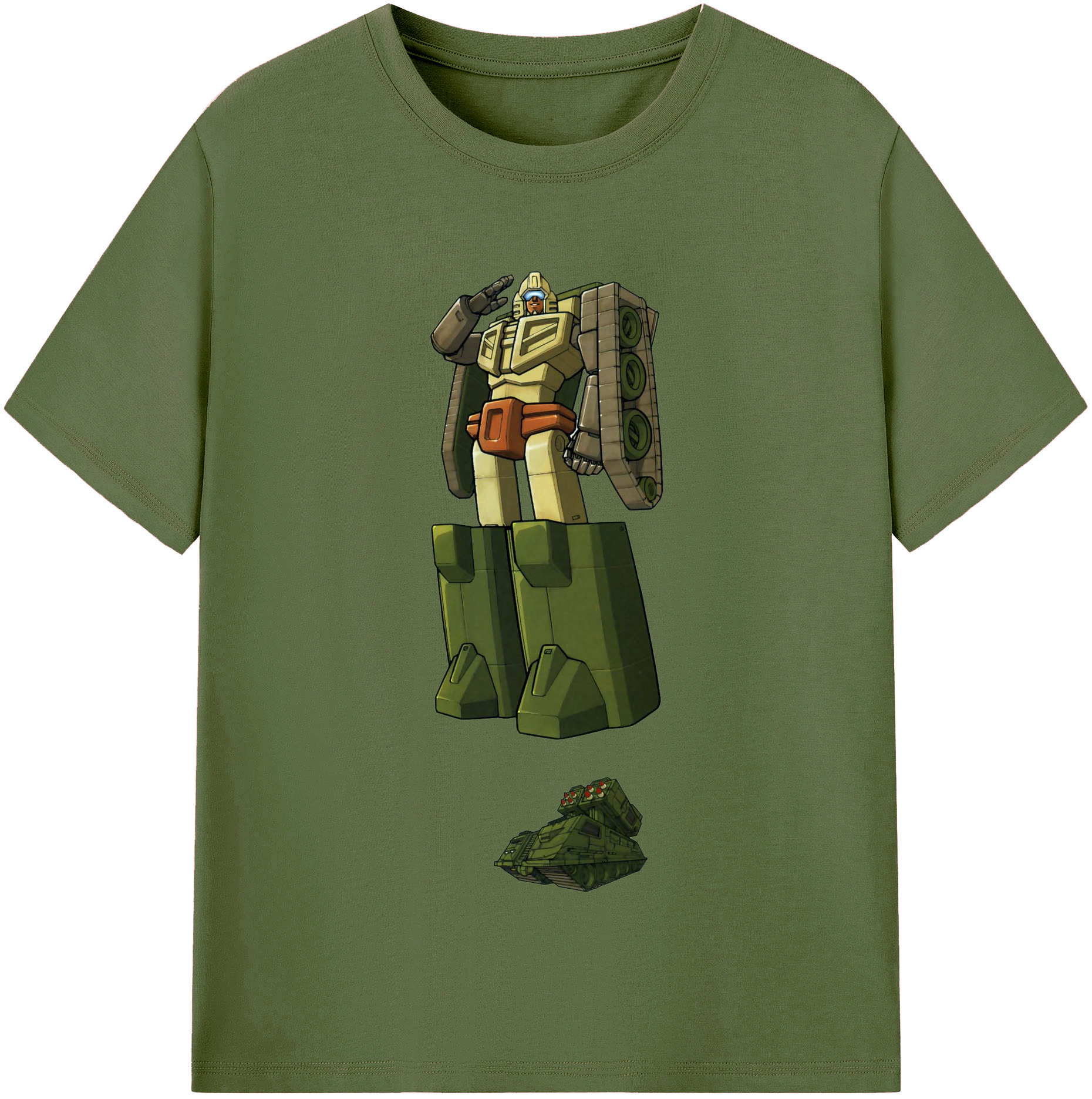 （画像用）  綿100％半袖Tシャツ（フロントプリント）